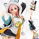 Оригінальна аніме фігурка Super Sonico Tiger Parka Ver. 1/8 Complete Figure