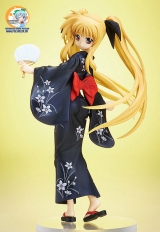 Оригинальная аниме фигурка Magical Girl Lyrical Nanoha The MOVIE 2nd A's - Fate Testarossa Yukata Ver. 1/8 Complete Figure
