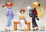 Оригинальная аниме фигурка Magical Girl Lyrical Nanoha The MOVIE 2nd A's - Fate Testarossa Yukata Ver. 1/8 Complete Figure