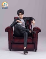 Оригинальная аниме фигурка mensHdge technical statue No.3 Attack on Titan - Levi Complete Figure