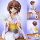 Оригинальная аниме фигурка Magical Girl Lyrical Nanoha The MOVIE 2nd A's - Hayate Yagami Yukata Ver. 1/8 Complete Figure