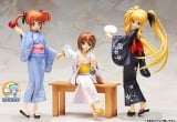 Оригинальная аниме фигурка Magical Girl Lyrical Nanoha The MOVIE 2nd A's - Hayate Yagami Yukata Ver. 1/8 Complete Figure