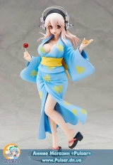 Оригинальная аниме фигурка Daiichi Uchu Sokudo - Super Sonico Yukata Ver. 1/8 Complete Figure