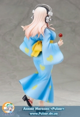 Оригинальная аниме фигурка Daiichi Uchu Sokudo - Super Sonico Yukata Ver. 1/8 Complete Figure