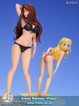 оригінальна Аніме фігурка BEACH QUEENS - Toaru Kagaku no Railgun S: Shizuri Mugino 1/10 Complete Figure