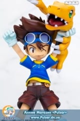 Оригінальна аніме фігурка G. E. M. Series - Digimon Adventure: Taichi "Tai" Kamiya & Agumon 1/10 Complete Figure