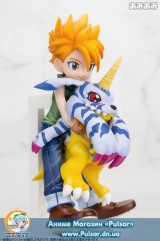 Оригінальна аніме фігурка G. E. M. Series - Digimon Adventure: Yamato "Matt" Ishida & Gabumon 1/10 Complete Figure