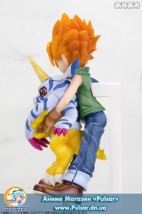 Оригінальна аніме фігурка G. E. M. Series - Digimon Adventure: Yamato "Matt" Ishida & Gabumon 1/10 Complete Figure