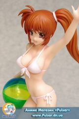 Оригинальная аниме фигурка BEACH QUEENS - Lyrical Nanoha StrikerS: Nanoha Takamachi Ver.2 1/10 Complete Figure