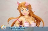 Оригинальная аниме фигурка Oreimo 2nd Season - Kirino Kousaka -Cat Ear Swimsuit ver.- Soft Bust Edition 1/2.5 Complete Figure