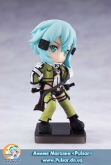 Оригинальная аниме фигурка Smartphone Stand Bishoujo Character Collection No.08 Sword Art Online II - Sinon Pre-painted Complete PVC Figure