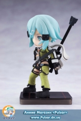 Оригинальная аниме фигурка Smartphone Stand Bishoujo Character Collection No.08 Sword Art Online II - Sinon Pre-painted Complete PVC Figure