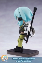Оригинальная аниме фигурка Smartphone Stand Bishoujo Character Collection No.08 Sword Art Online II - Sinon Pre-painted Complete PVC Figure