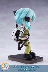 Оригинальная аниме фигурка Smartphone Stand Bishoujo Character Collection No.08 Sword Art Online II - Sinon Pre-painted Complete PVC Figure