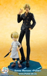 Оригинальная аниме фигурка Excellent Model MILD Portrait of Pirates ONE PIECE Series CB-R1 Sanji 1/8 Complete Figure