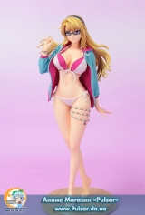 Оригинальная аниме фигурка Freezing Vibration - Satellizer L. Bridgette Holiday Ver. 1/4.5 Complete Figure