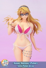 Оригинальная аниме фигурка Freezing Vibration - Satellizer L. Bridgette Holiday Ver. 1/4.5 Complete Figure