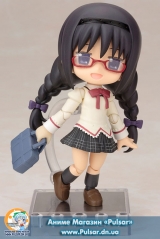 Оригинальная аниме фигурка Cu-poche - Puella Magi Madoka Magica the Movie: Homura Akemi -Uniform Ver.- Posable Figure