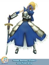 Оригинальная аниме фигурка Fate/stay night - Saber Battle Ver. 1/6 Complete Figure