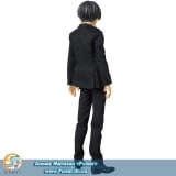 Оригинальная аниме фигурка  Real Action Heroes No.697 RAH Attack on Titan - Levi (Suits Ver.)