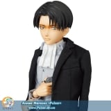 Оригинальная аниме фигурка  Real Action Heroes No.697 RAH Attack on Titan - Levi (Suits Ver.)