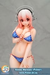 Оригинальные аниме фигурки  Super Sonico Paisura Bikini ver. 1/6 Complete Figure
