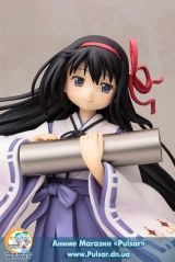 Оригинальная аниме фигурка Puella Magi Madoka Magica the Movie - Homura Akemi Shrine Maiden Costume 1/8 Complete Figure
