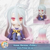 Оригинальная аниме фигурка Smartphone Stand Bishoujo Character Collection No.11 No Game No Life - Shiro