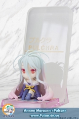 Оригинальная аниме фигурка Smartphone Stand Bishoujo Character Collection No.11 No Game No Life - Shiro