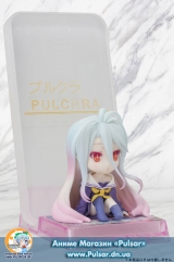 Оригинальная аниме фигурка Smartphone Stand Bishoujo Character Collection No.11 No Game No Life - Shiro