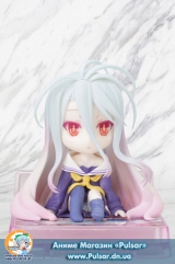 Оригинальная аниме фигурка Smartphone Stand Bishoujo Character Collection No.11 No Game No Life - Shiro