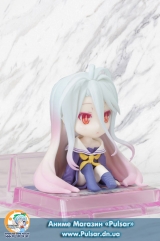 Оригинальная аниме фигурка Smartphone Stand Bishoujo Character Collection No.11 No Game No Life - Shiro