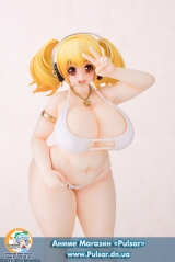 Оригинальная аниме фигурка  Super Pochaco - Photo Shoot 1/5.5 Complete Figure