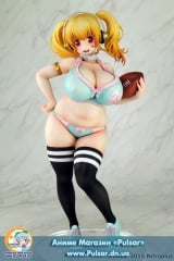 Оригинальная аниме фигурка Super Pochaco Lingerie Football ver. 1/7 Complete Figure