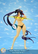Оригінальна аніме фігурка Ikkitousen XTREME XECUTOR - Unchou Kanu Beach Ver.Kai Black/White 1/6 Complete Figure