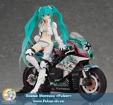 Оригинальная аниме фигурка figma - Racing Miku 2014 EV MIRAI ver