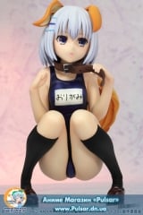 Оригінальна аніме фігурка Date A Live II - Tobiichi Origami -School Swimsuit Wanko ver.- 1/7 Complete Figure