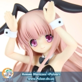 Оригінальна аніме фігурка RO-KYU-BU! SS - Hinata Hakamada -Black Usagi-san ver.- 1/7 Complete figure