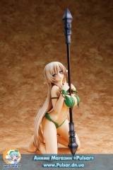Оригінальна аніме фігурка Queen's Blade: Beautiful Fighters - Alleyne Mizuki de Kanzen Haiboku! Yawaraka 1/6 Figure Complete Figure