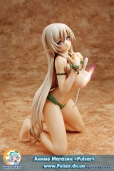 Оригінальна аніме фігурка Queen's Blade: Beautiful Fighters - Alleyne Mizuki de Kanzen Haiboku! Yawaraka 1/6 Figure Complete Figure
