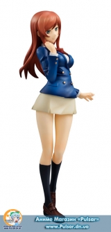 Оригинальная аниме фигурка Gundam Girls Generation "Gundam Build Fighters TRY" Mirai Kamiki (Uniform Ver.) 1/10 Complete Figure