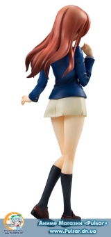 Оригинальная аниме фигурка Gundam Girls Generation "Gundam Build Fighters TRY" Mirai Kamiki (Uniform Ver.) 1/10 Complete Figure