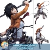 Оригинальная аниме фигурка Hdge technical statue No.5 Attack on Titan - Mikasa Training Corps Ver. Complete Figure