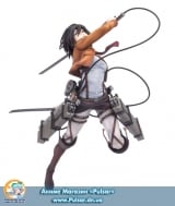 Оригинальная аниме фигурка Hdge technical statue No.5 Attack on Titan - Mikasa Training Corps Ver. Complete Figure