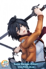 Оригинальная аниме фигурка Hdge technical statue No.5 Attack on Titan - Mikasa Training Corps Ver. Complete Figure