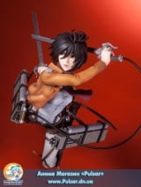 Оригинальная аниме фигурка Hdge technical statue No.5 Attack on Titan - Mikasa Training Corps Ver. Complete Figure