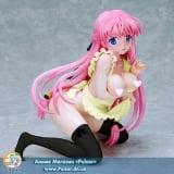 Оригінальна аніме фігурка Kanojo x Kanojo x Kanojo - Akina Orifushi Naked Apron Yellow Ver / White Ver. 1/6 Complete Figure