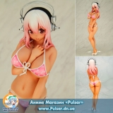Оригинальная аниме фигурка Super Sonico Paisura Bikini ver. Suntan ver. 1/6 Complete Figure