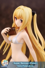 Оригинальная аниме фигурка To Love-Ru Darkness - Golden Darkness White Swimsuit ver. 1/7 Complete Figure