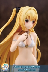 Оригинальная аниме фигурка To Love-Ru Darkness - Golden Darkness White Swimsuit ver. 1/7 Complete Figure